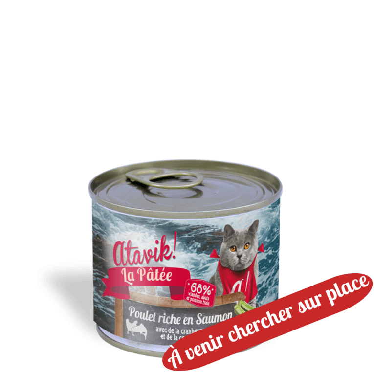 Poulet riche en Saumon 200g