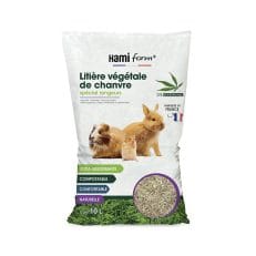 Litière chanvre pour rongeurs – 10 L