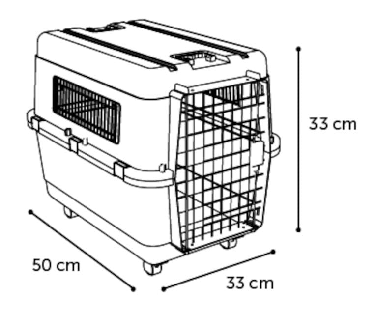 CAGE DE TRANSPORT NOMAD GRIS XS (1)