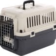 Cage de transport Nomad gris foncé pour petits chiens et chats