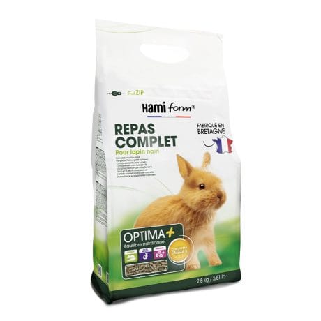 Premium Optima+ repas complet lapin – 2,5 kg