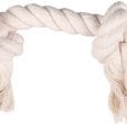 JCHIEN COTON JACK CORDE DE JEU 2 NOEUDS BLANC