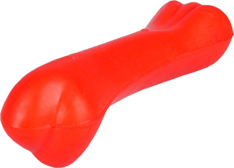 OS CAOUTCHOUC NR2 - 12 CM Rouge