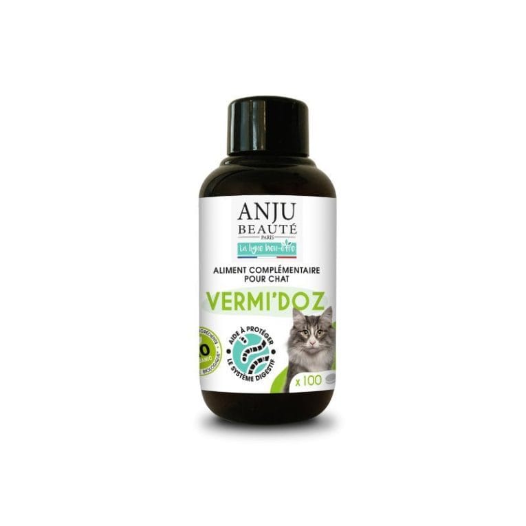 Vermifuge naturel chat Vermi’doz Anju Beauté