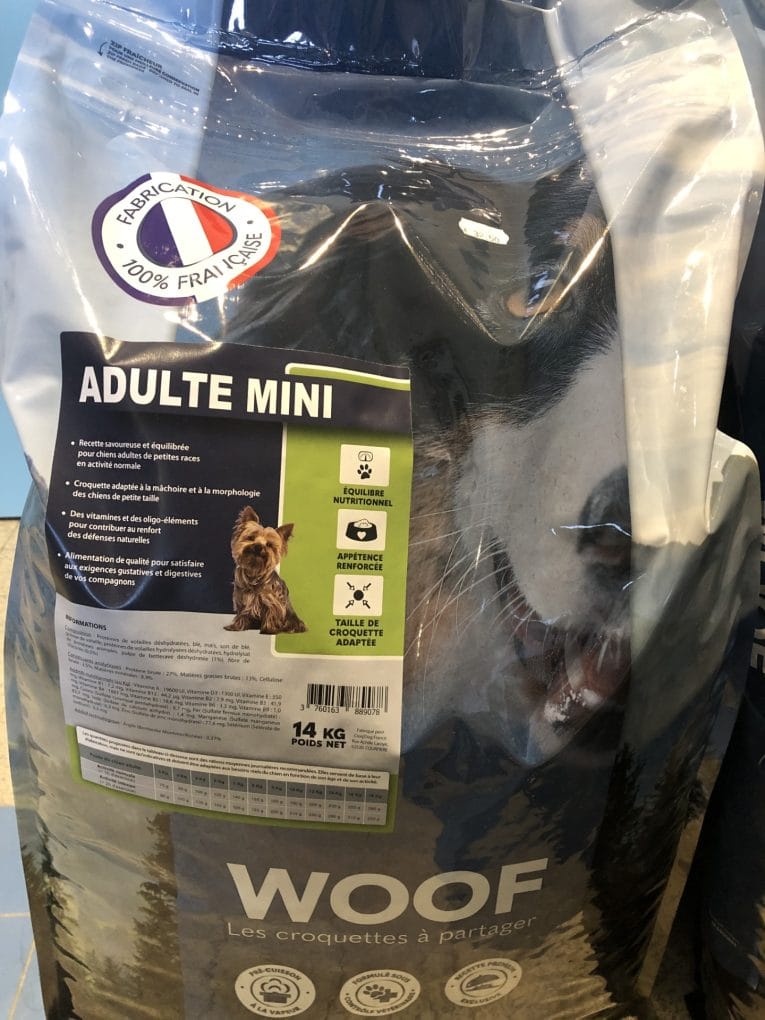 WOOF Adulte MINI 14kg
