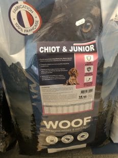 WOOF Chiot 14kg