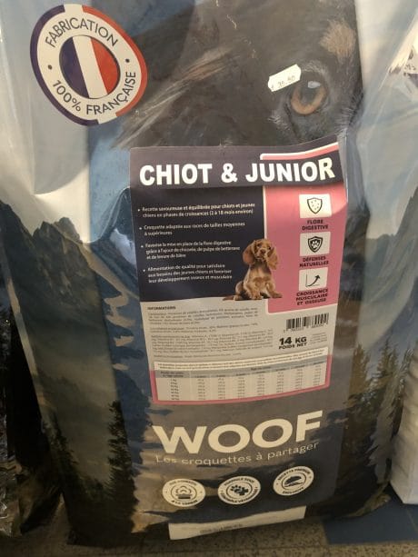 WOOF Chiot 14kg