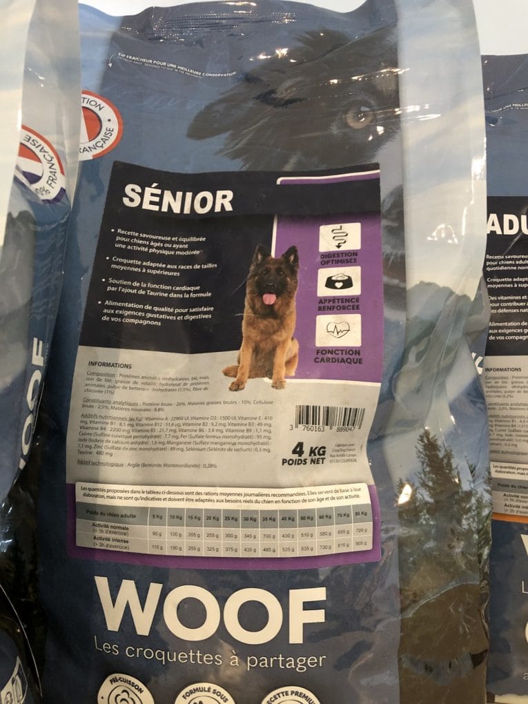 WOOF SERNIOR 4kg