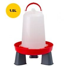 Abreuvoir sur pied volaille 1,5L