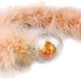 Jouet Wilko Boa avec balle Plusieurs couleurs Flamingo pour chats