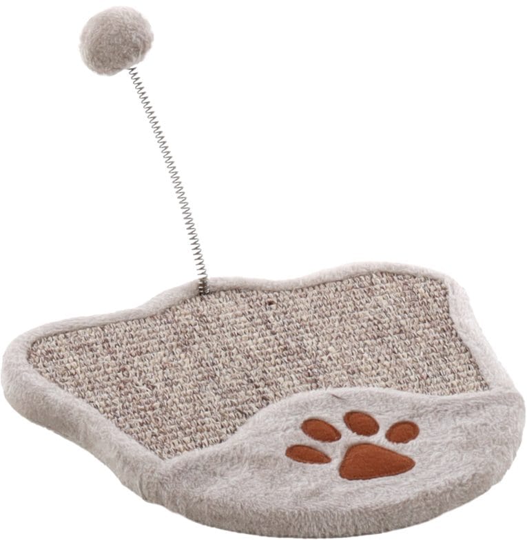 Griffoir Greta Gris clair & Taupe & Naturel & Brun Flamingo pour chats