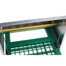 Mangeoire automatique poules 5 kg à pédale anti-nuisibles
